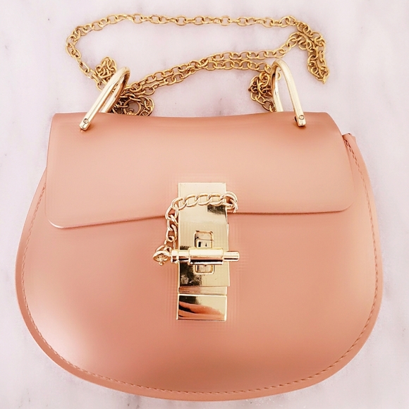 Handbags - ❤ 4 for $25 ❤ Jelly Bag Crossbody Gold Side Sadle